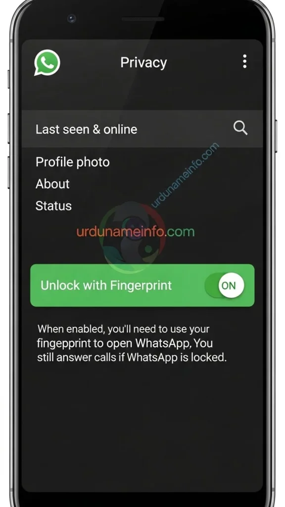 How to Lock WhatsApp Without Any App