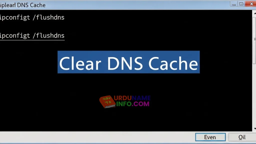 Clear DNS Cache